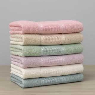 Toalha Lavabo para Bordar- Kit 4 Toalhas-Atoalhado-100% Algodão em Oferta na Shopee