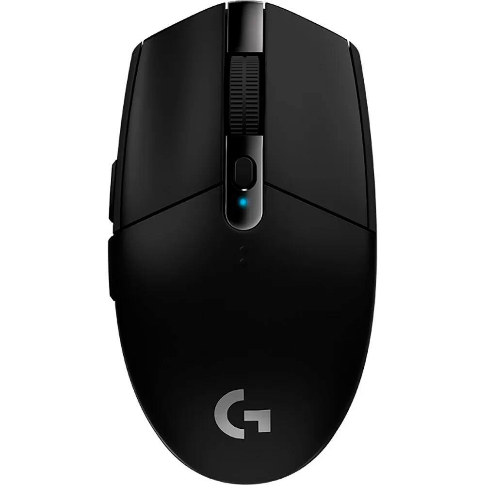 Mouse Logitech G305 Gamer Sem Fio Hero Lightspeed 6 Botões 12000 Dpi