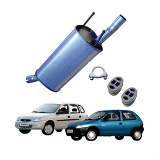 Escapamento traseiro Corsa Wind Super 94 95 96 97 98 99 2000 2001 2002 em Oferta na Shopee