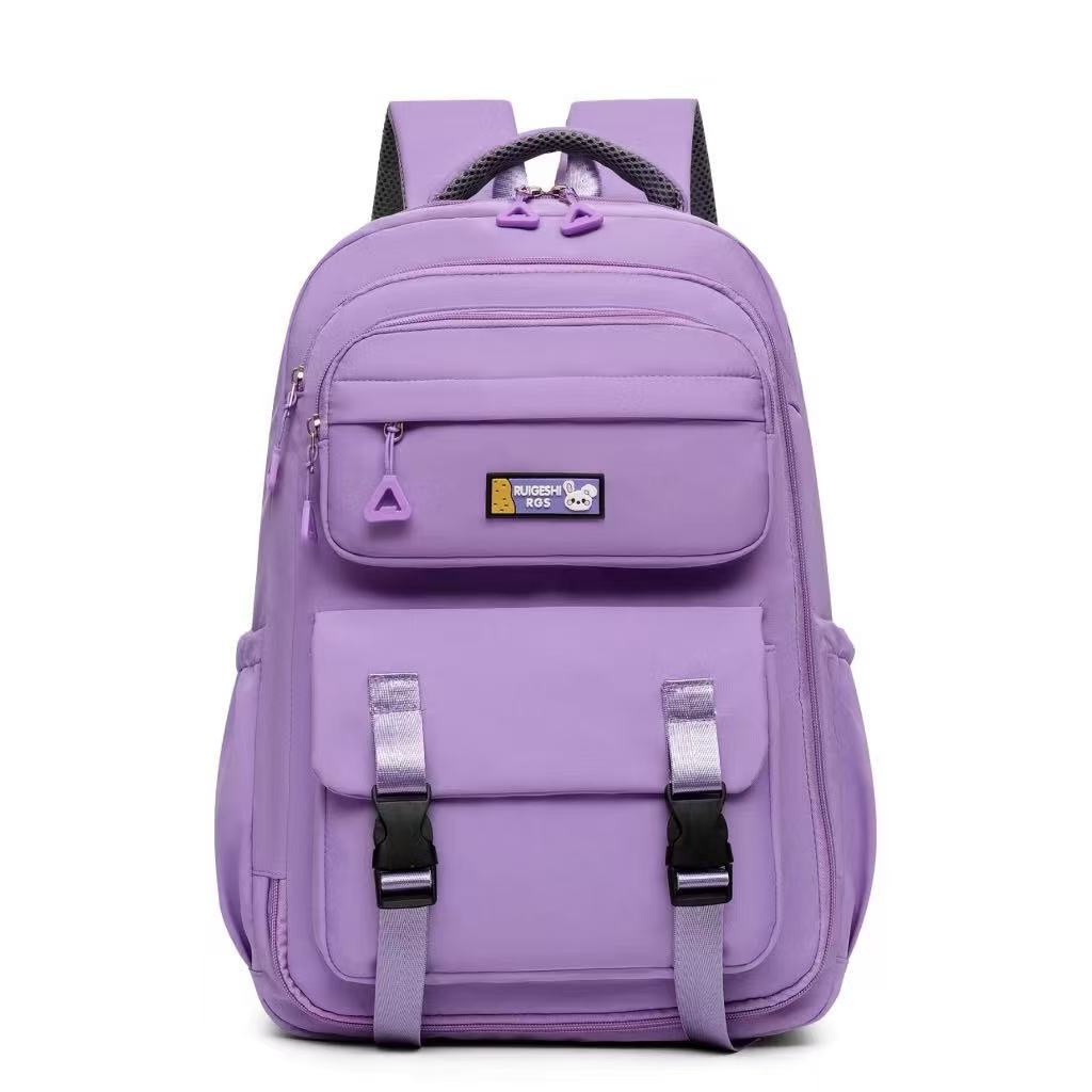 Mochila Feminina Escolar Passeio Coreano Grande Capacidade Impermeável Pronta Entrega