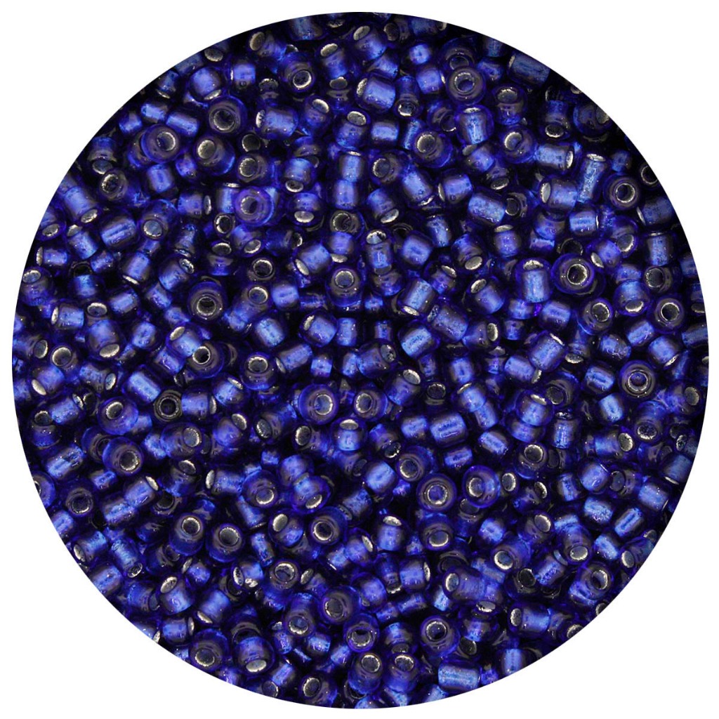 Miçanga Azul Transparente para Guia Umbanda e Candomblé 11/0 [1.5x3.0mm] em Oferta na Shopee