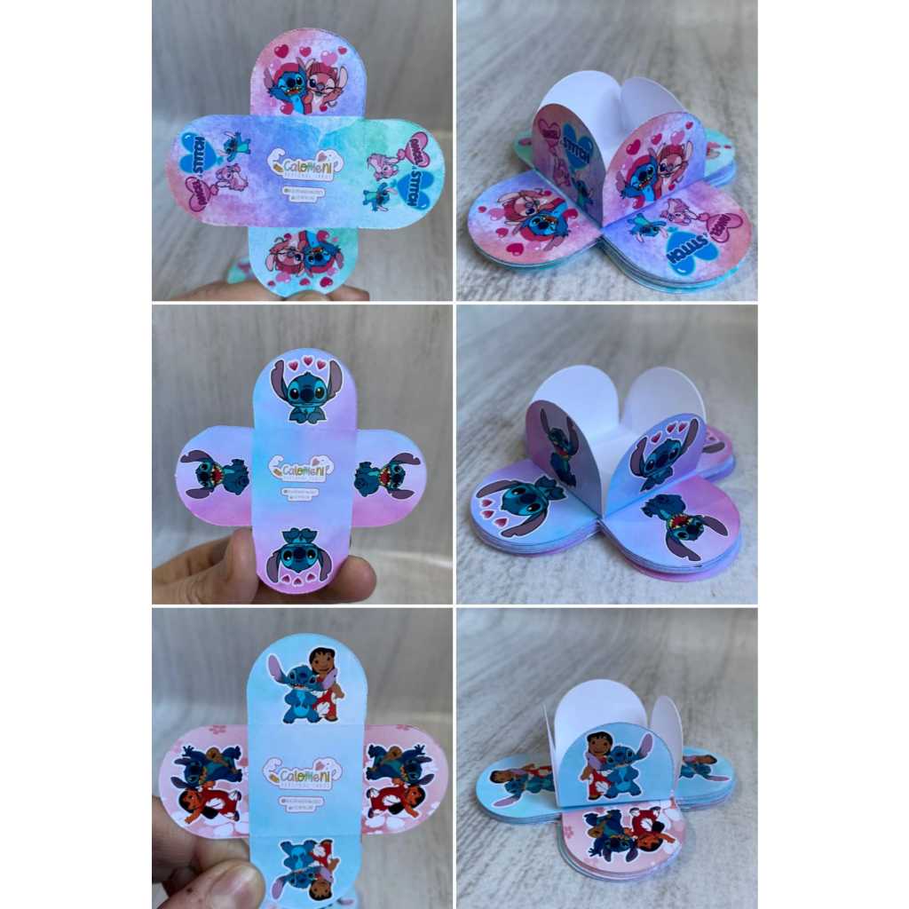 Forminhas de doce Personalizadas Stitch e Angel/ Stitch / Lilo & Stitch Festa, Aniversário/Lembrancinhas