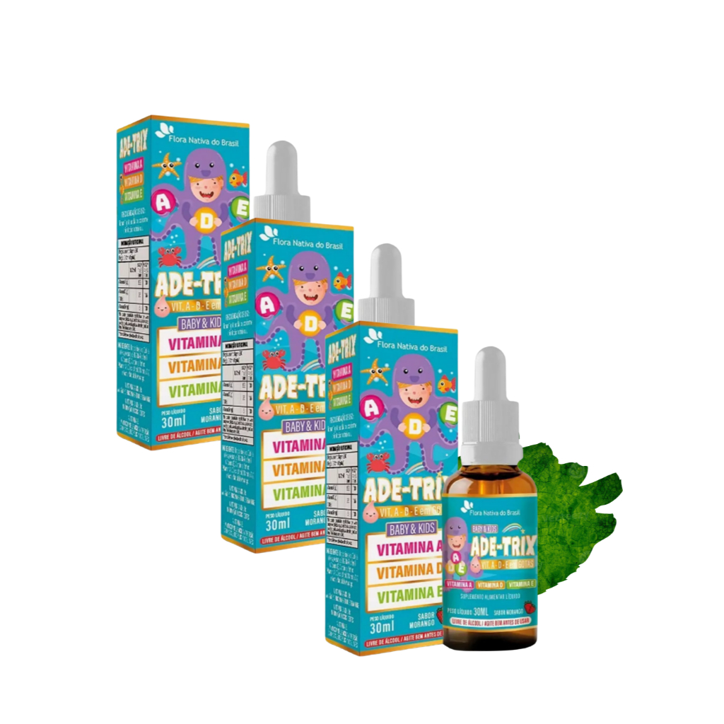 Ade-Trix Baby Kids Vitamina A D E 30ml Flora Nativa do Brasil