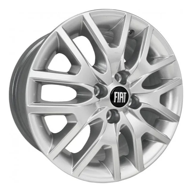 Kit 4 Rodas Aro 15 4x98 Fiat Argo Trekking Argo Uno Mobi Siena Palio Prata Krmai S15