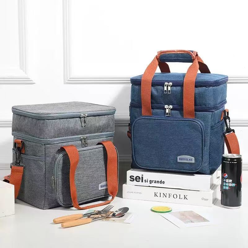 Bolsa Térmica De Grande Capacidade De Alta Qualidade Adequada Para Viagens De Piquenique Na Praia