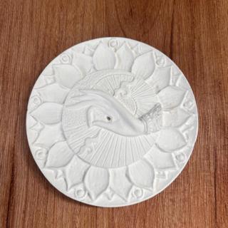 Incensário Mão Mudra Yoga em Gesso Cru em Oferta na Shopee