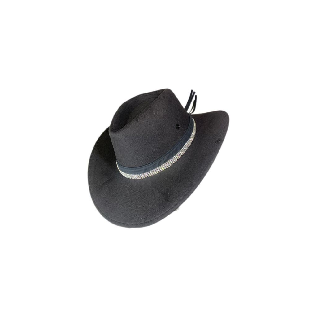 Chapéu Cowboy Rosa Estilo Ana Castela Boiadeira Feminina Com Faixa Brilhosa Rodeio Vaqueira Festa Fantasia em Oferta na Shopee