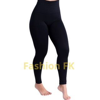 Calça feminina OPACA KIT COM 2 Meia calça Sem Pé Fio 80 Idela Para O Frio Flanelada Segunda Pele