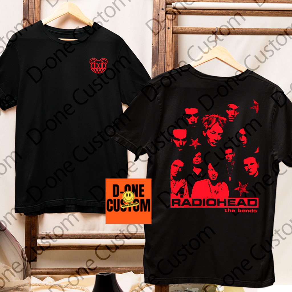 Camisa Camiseta Radiohead Eletrônica Rock Estampada Confortável Indie Thom Yorke Musica Banda