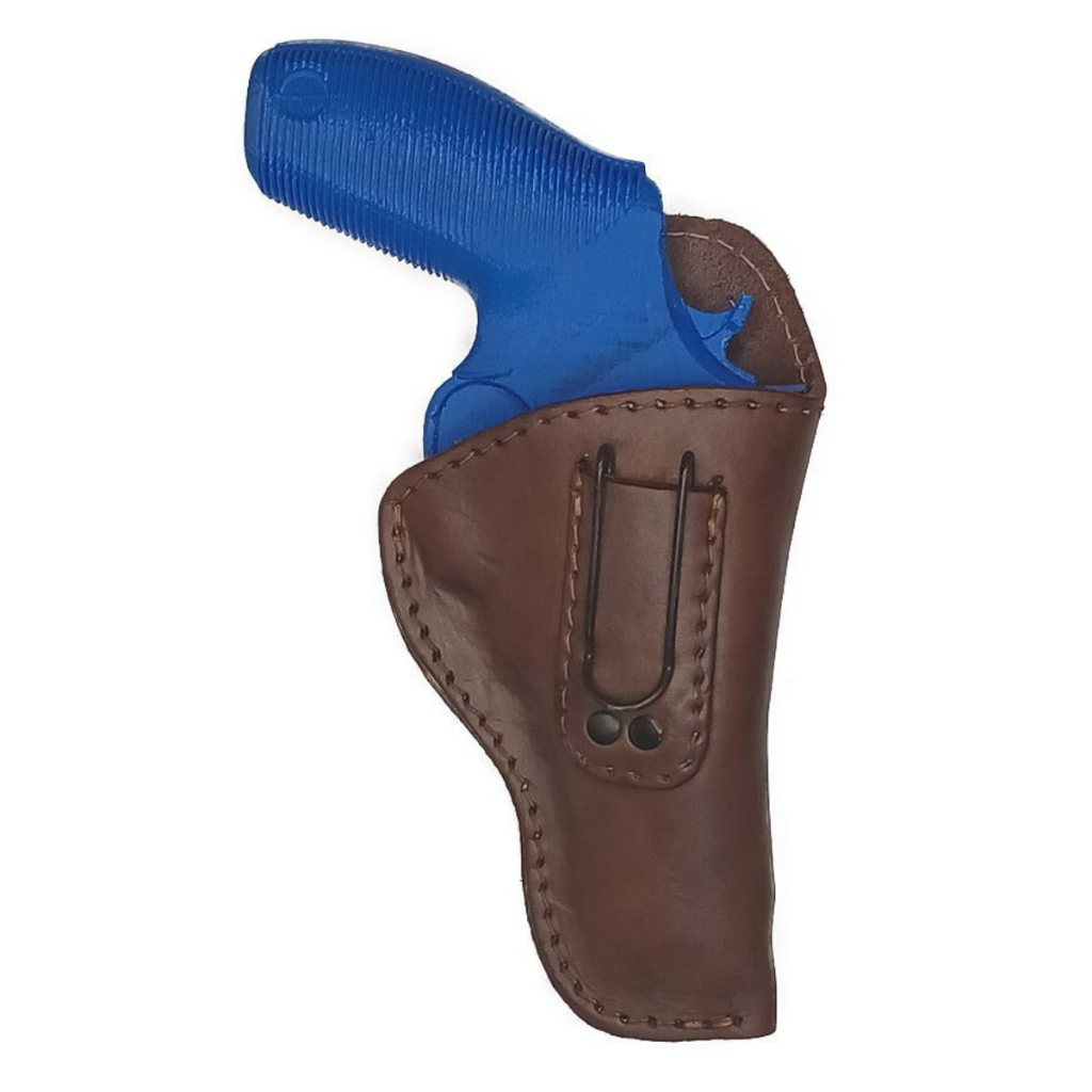 Coldre Couro uso Velado Revolver 38 357 3 Polegadas 6 Tiros
