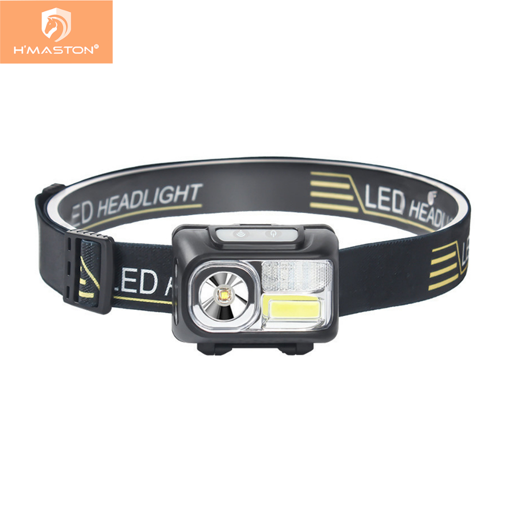 H'maston Hw08 Lanterna de Cabeça LED Recarregável Sensor Indutivo Forte Prova D'água Camping — R$ 39,99 em Shopee, 60% OFF