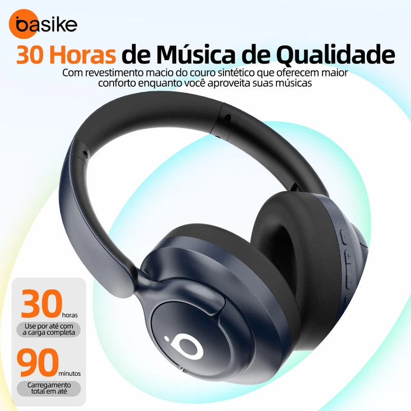 Fone de Ouvido Bluetooth Astgn X Basike com ANC — foto 4