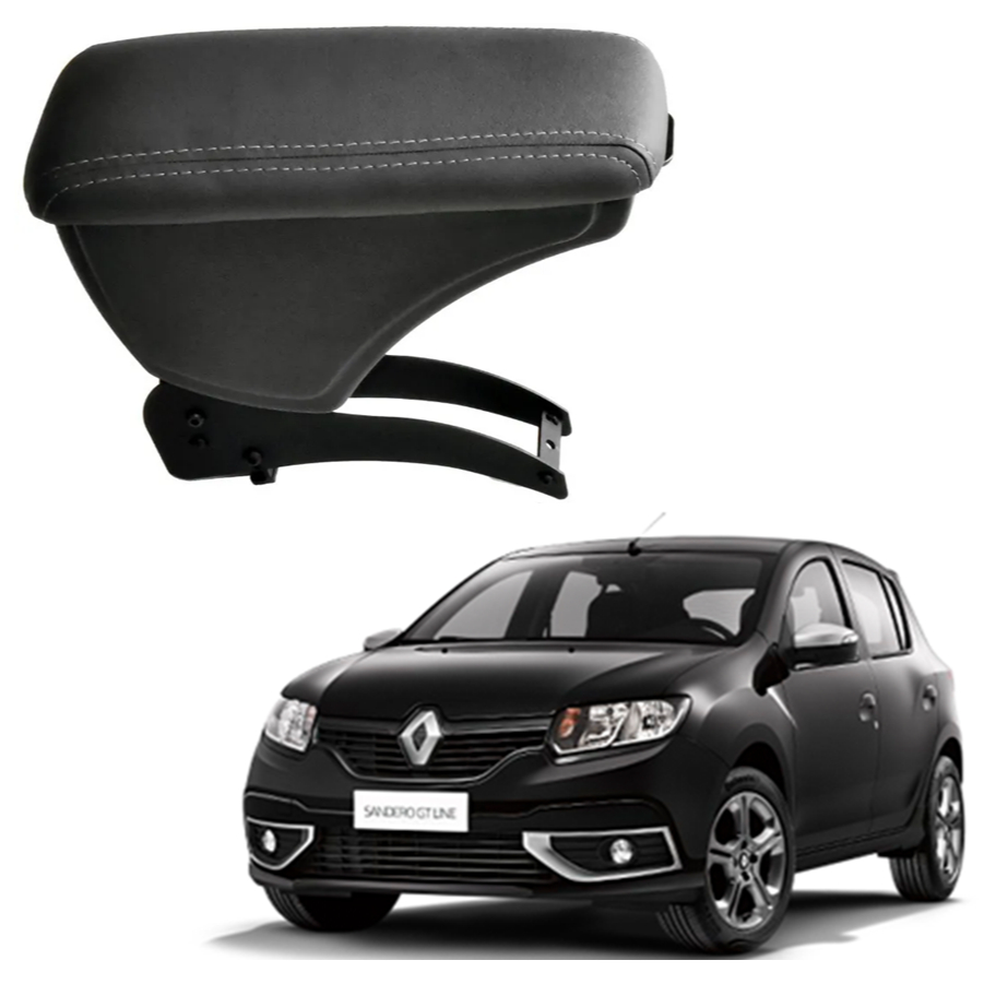 Encosto De Braço Renault Sandero 2007 -2019 Apoio Artefactum em Oferta na Shopee