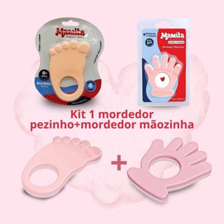 Mordedor Bebê Menina e Alívio na Dentição Maternidade Mãe Presente Para Chá de Bebê em Oferta na Shopee