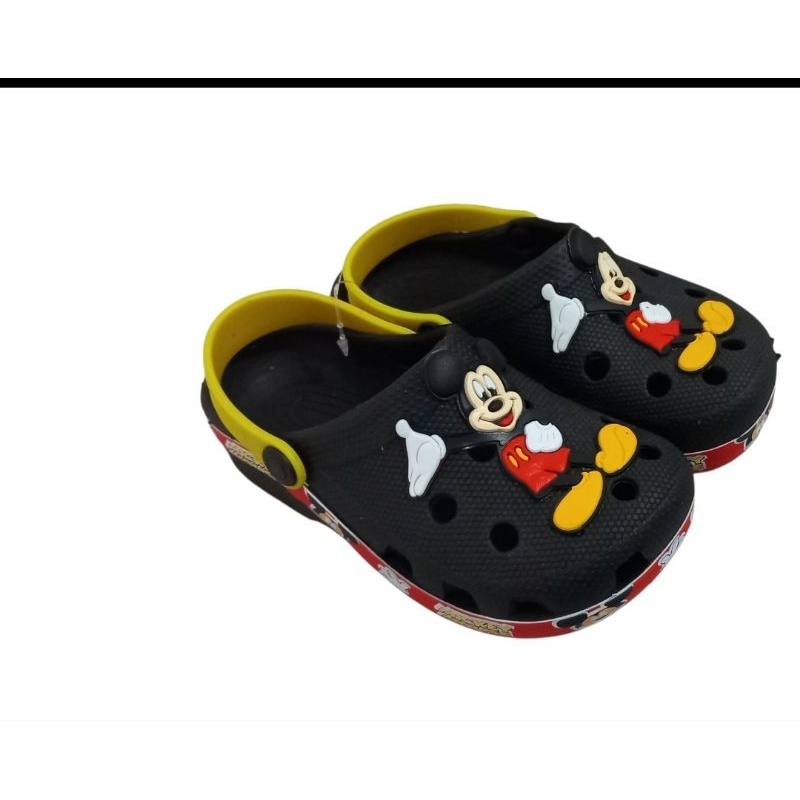 chinelos babuche de menino sapato infantil para menino Mickey
