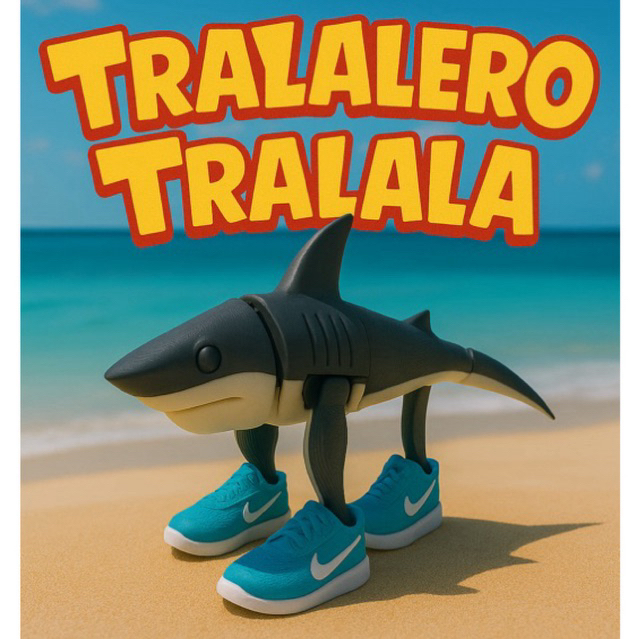 TRALALERO TRALALA tiktok meme tubarão tenis viral