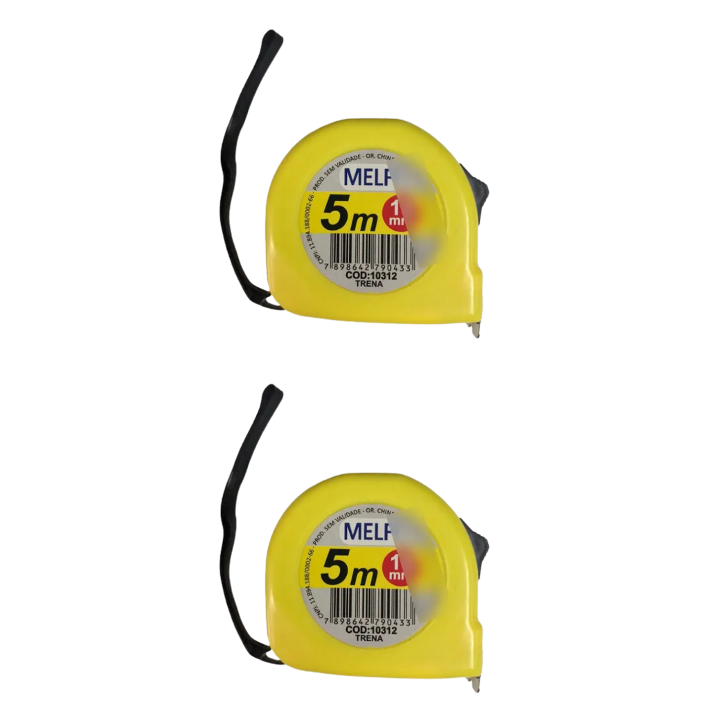 kit 2 trenas 5m x 19mm Melf em Oferta na Shopee