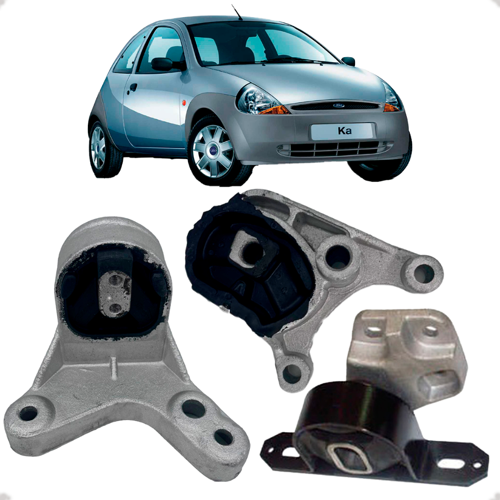 Kit Coxim Dianteiro Direito Câmbio Ford Ka Endura 1997 1998 1999 em Oferta na Shopee