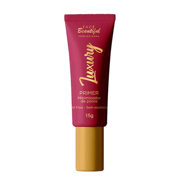 Primer Facial Luxury Minimizador de Poros Vegano Face Beautiful 15g Val.:05/27