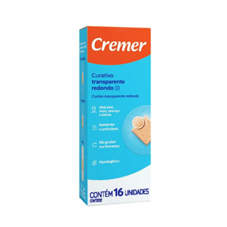 Curativo Cremer Care Redondo Transparente Com 16 Unidades em Oferta na Shopee