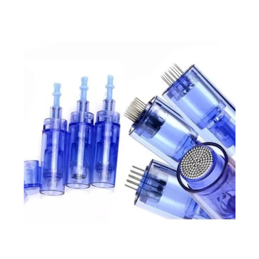Kit 10 Cartuchos Dermapen Microagulhamento A6 M7 N2