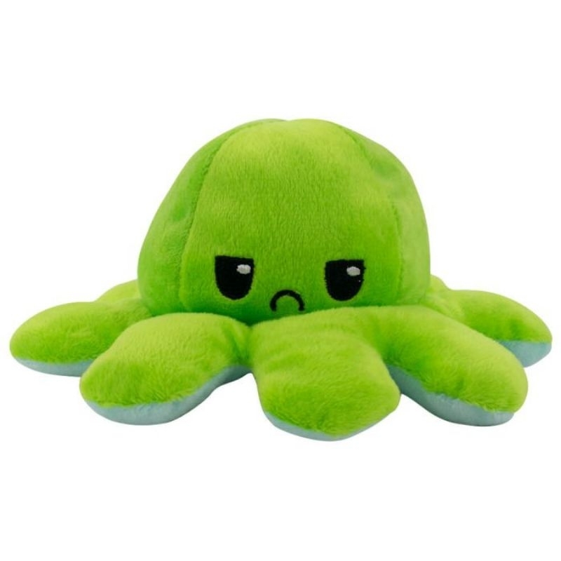 Polvo Verde Azul Humor 18cm - Pelúcia