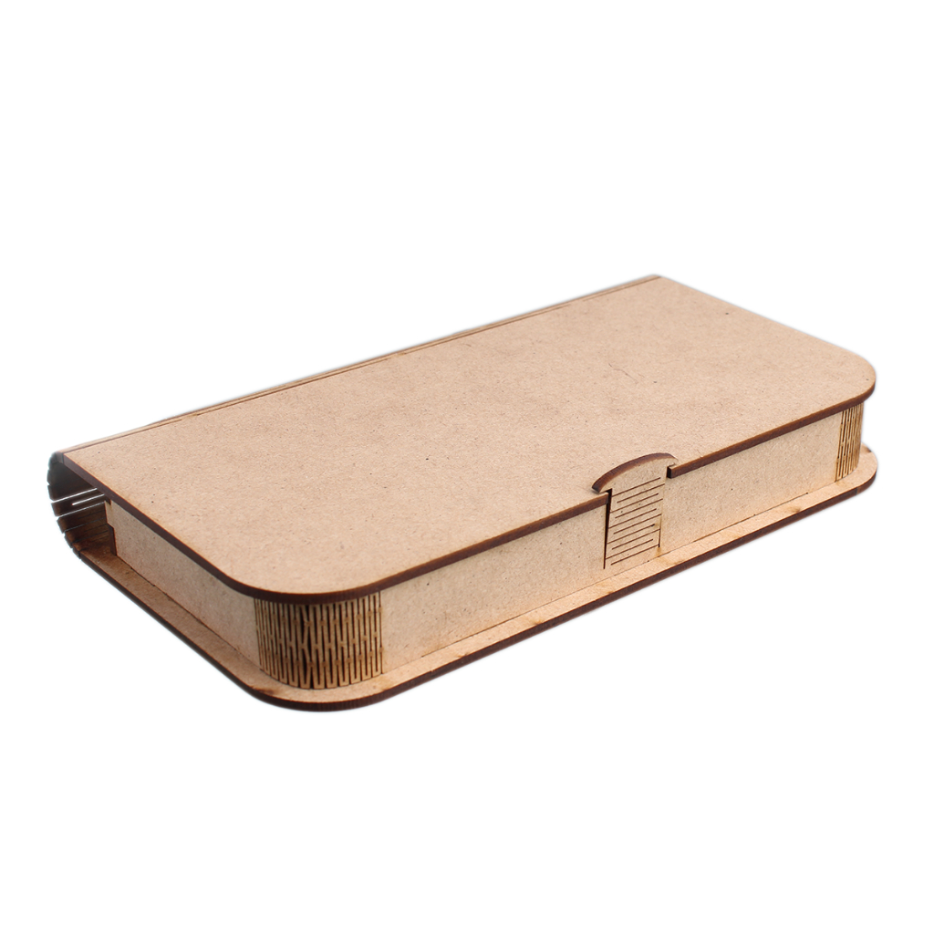 Caixa Livro Bíblia Mdf Cru Lembrancinha Decorativo Artesanato 18,2x10,3x2,5