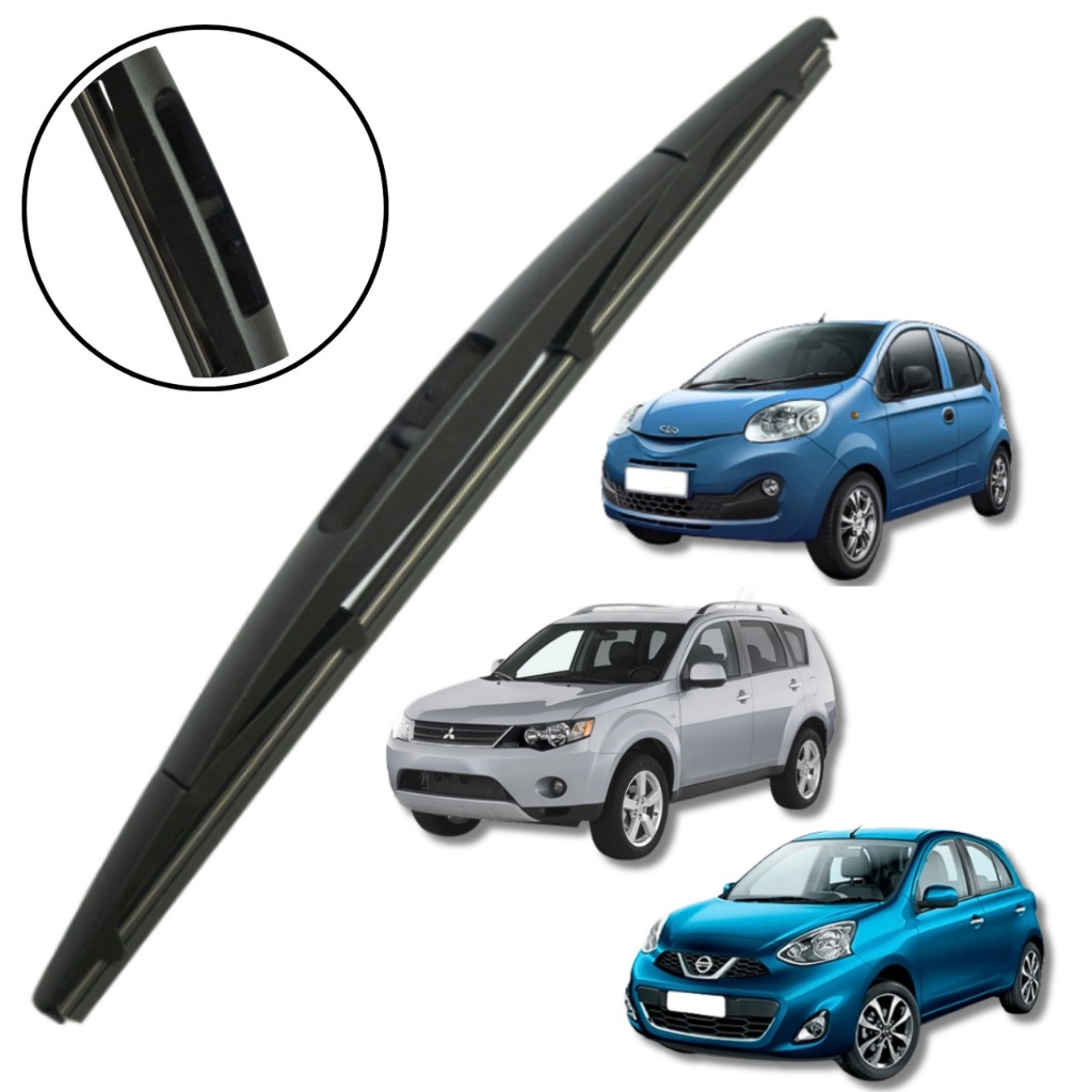 PALHETA DE LIMPADOR TRASEIRA NISSAN MARCH 2015/ CHERY QQ MITSUBISHI OUTLANDER em Oferta na Shopee