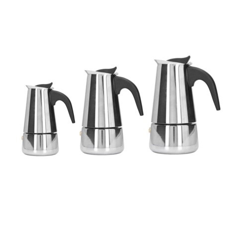 Imagem Cafeteira Italiana Cafés Super Expresso 4 6 e 9 Xícaras Aço Inox Envio Imediato!
