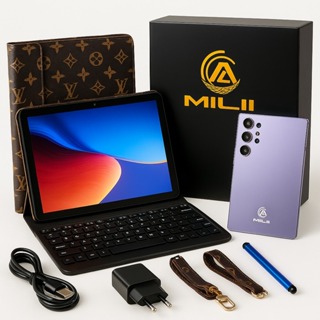 Tablet Pc Mil10 Android 13 256gb Memória 6gb Ram10 Polegadas Tablet Pc Milli  LUMX2