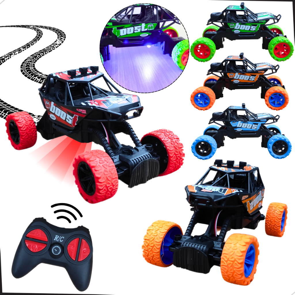 Brinquedo Carrinho Controle Remoto Pickup 4x4 Off Road Menino Carinho Off Road Carro Monster