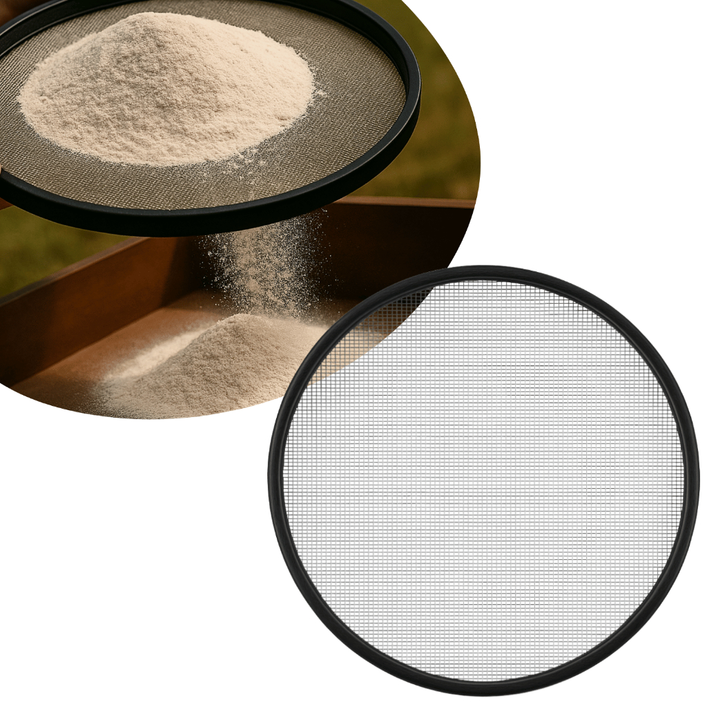 Peneira Cal 55cm Aro Plástico Arame Galvanizado em Oferta na Shopee