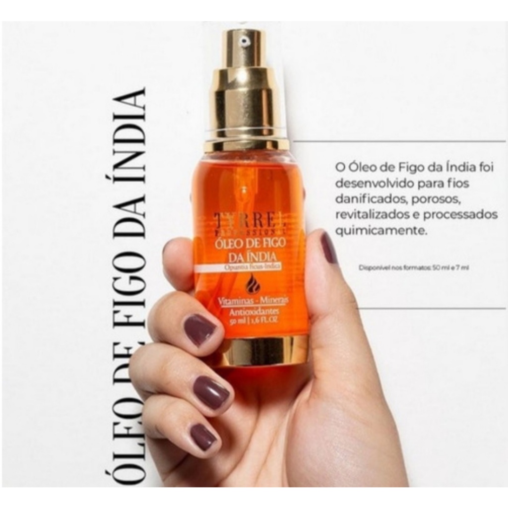Óleo de Figo da India Tyrrel 50ml em Oferta na Shopee