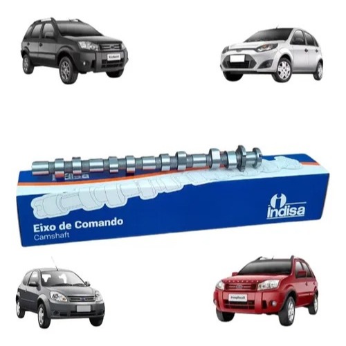 Eixo Comando Motor Válvula Fiesta Ka 1.0 8v 2006 Flex Zetec em Oferta na Shopee