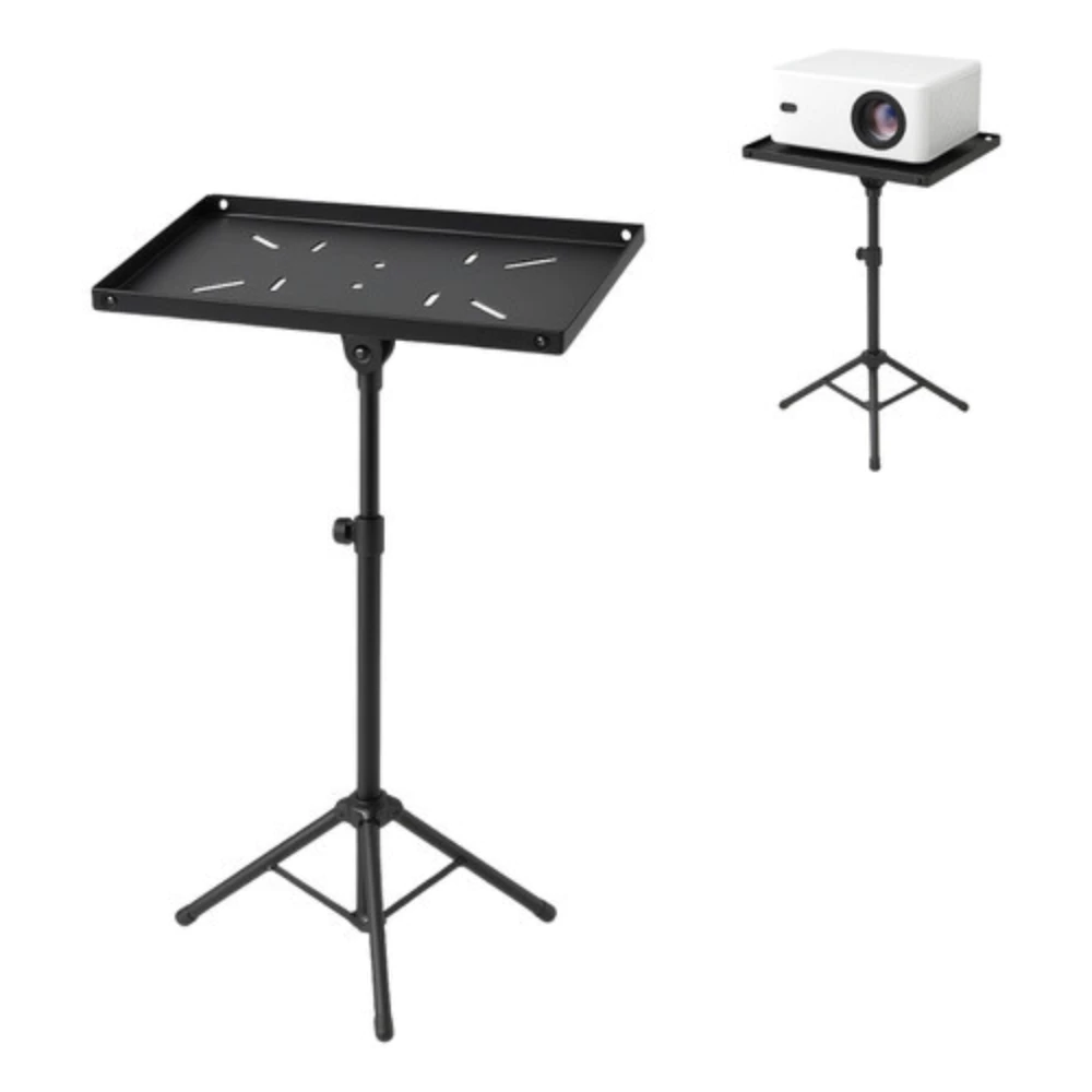 Suporte Pedestal Tripé Portátil para Projetor, Notebook e outros Equipamentos Apresentação