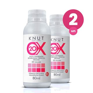 Kit 2 Água Oxigenada Capilar Knut 20 Volumes 80ml em Oferta na Shopee