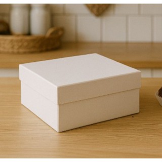 Kits 5~20 Caixas Branca Lisa 23x23x6,5cm - Salgados - Festa - Doces - Confeitaria em Oferta na Shopee