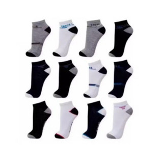 Kit com 10 pares de Meia - meia lisa cano curto masculino e feminino - meias kit de meia de inverno.