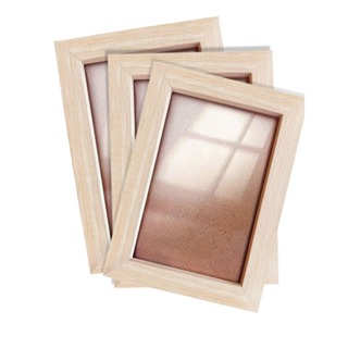 Kit 3 Moldura Quadro Porta Retrato Moldura Fotográfica 10x15 Bege Marfim em Oferta na Shopee