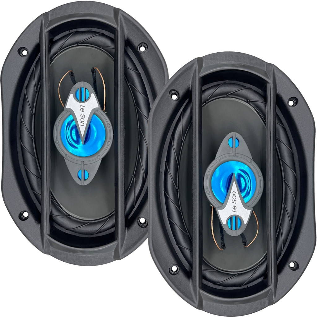Par Alto Falante 6x9 200W 4 Ohms Auto Traseiro Tampao Leson LS69 em Oferta na Shopee