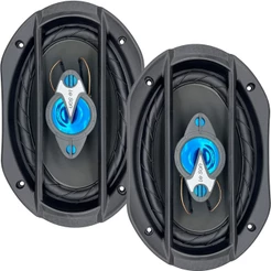 Par Alto Falante 6x9 200W 4 Ohms Auto Traseiro Tampao Leson LS69