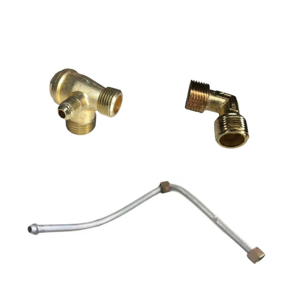 Serpentina Motomil Joelho 3/8x3/8 Válvula Retenção Motocompressor