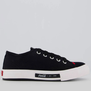 Tênis Coca Cola Daytona Feminino Preto em Oferta na Shopee