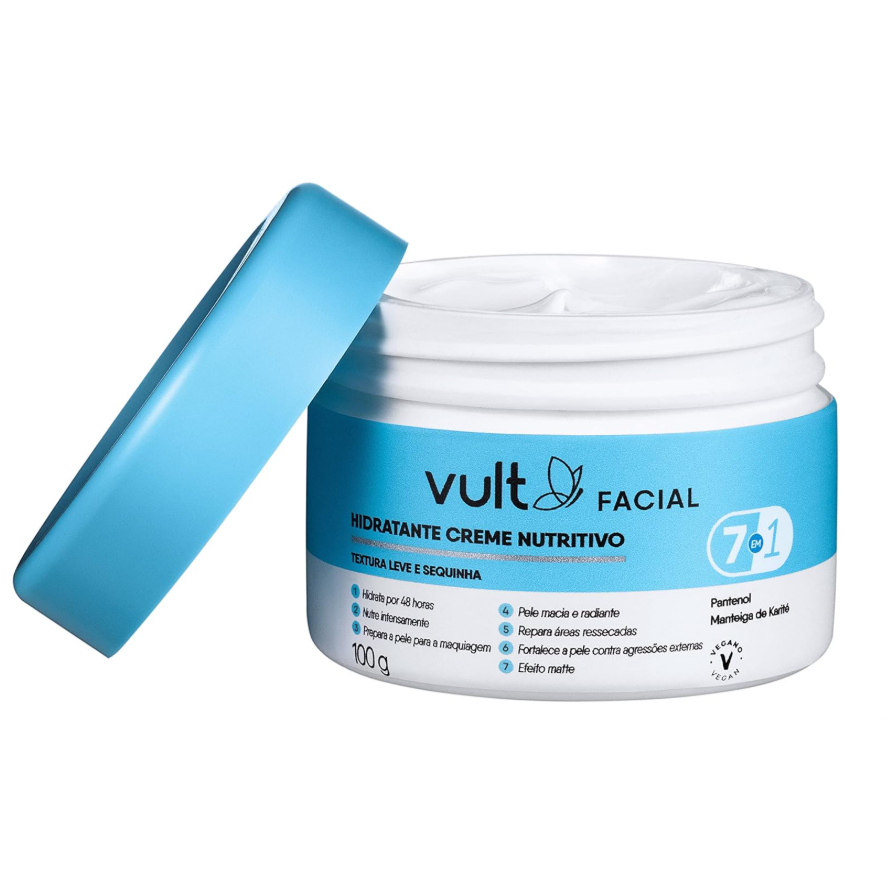 Detalhes do Creme Hidratante Facial Nutritivo – 100 g
