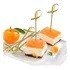 Kit com até 250 Espetos de Aperitivo em Bambu – Tamanhos 9 cm e 15 cm
