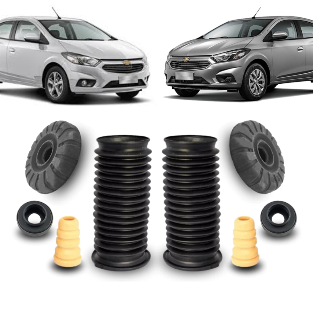 Kit Coxim Amortecedor Dianteiro Onix Prisma Cobalt Spin Sonic 2013 a 2019