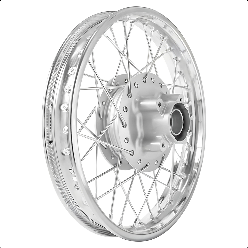 Roda Traseira Montada e Alinhada Honda Pop 100 - Honda Pop 110 Raio 4mm em Oferta na Shopee