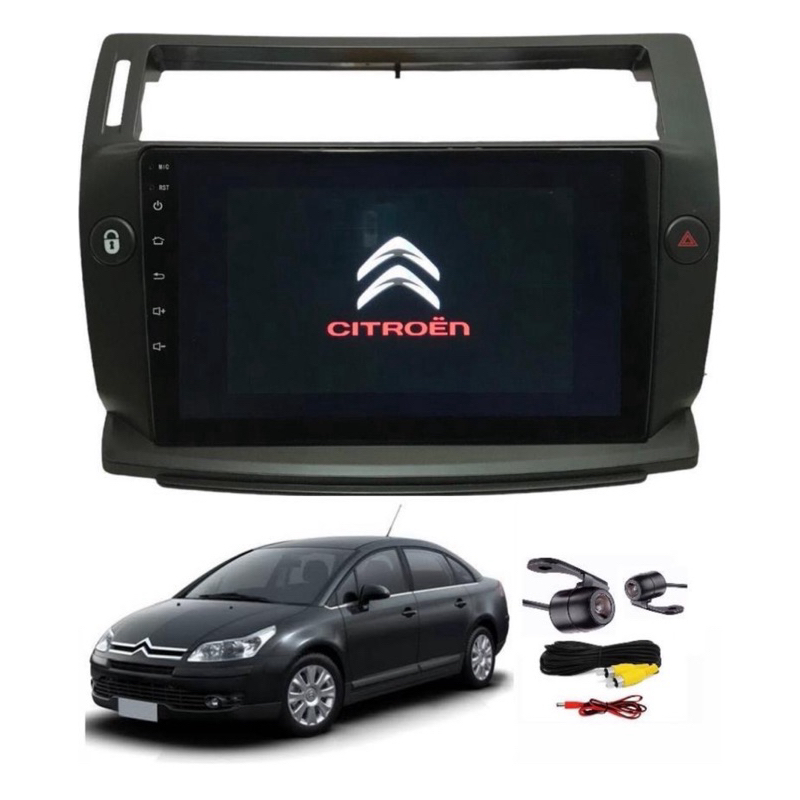 Central Multimídia pro C4 Pallas, Hatch, Xtr com Android e CarPlay