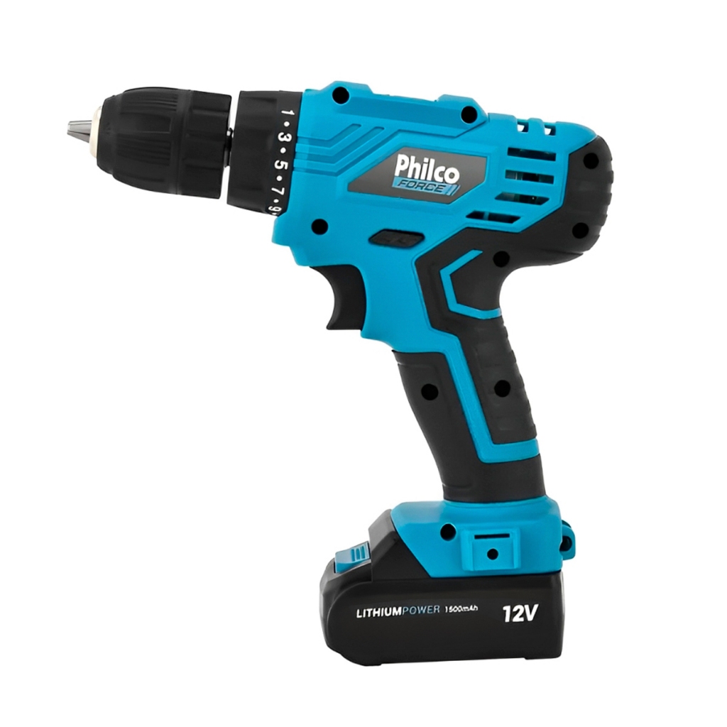 Parafusadeira Force Bivolt 2 em 1 800RPM PPF12 - Philco em Oferta na Shopee