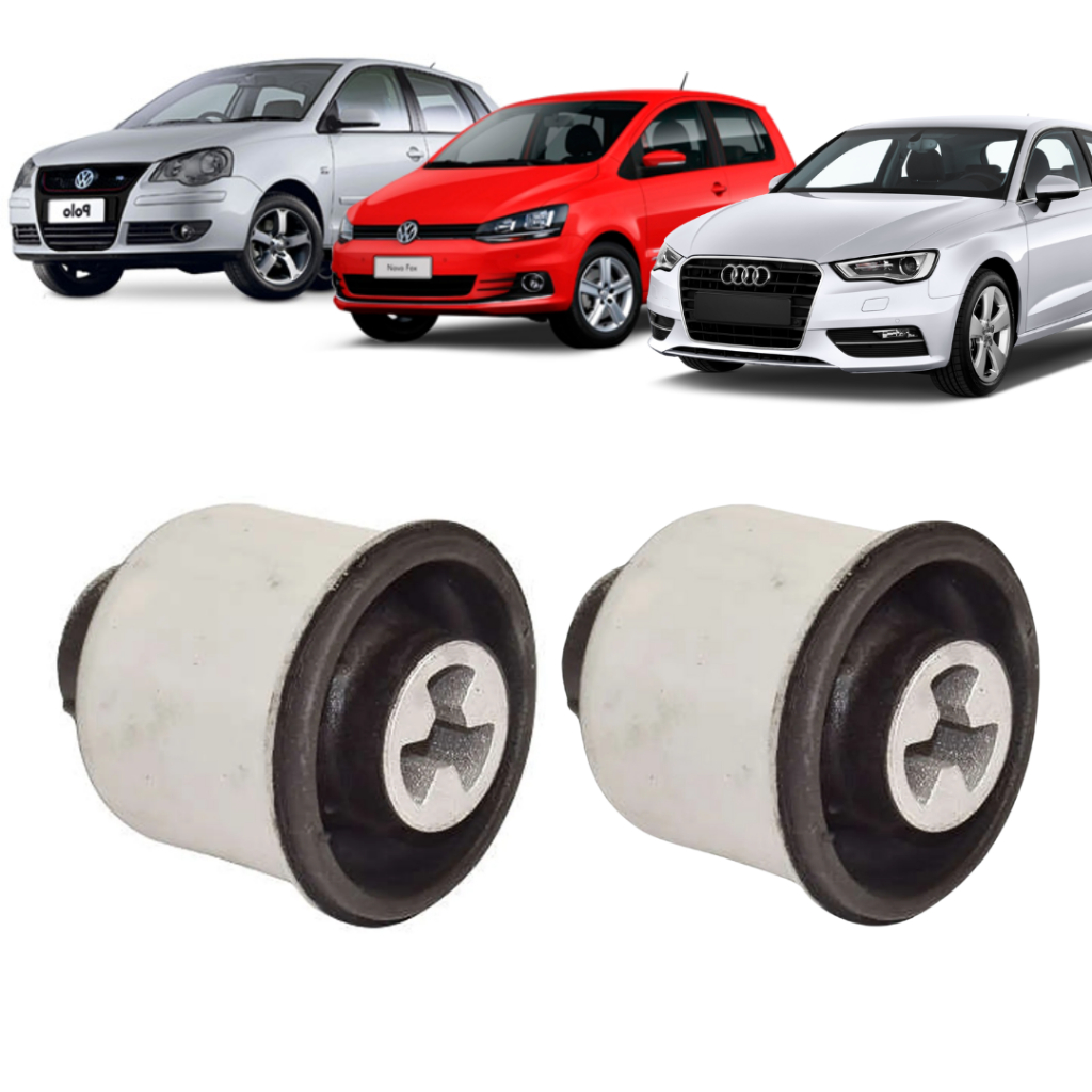 Kit Bucha Bandeja Eixo Traseiro Fox Polo Audi A3 Golf Bora New Beatle